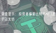 调查显示：投资者偏爱比特币NFT胜于以太坊